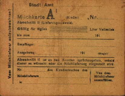 RS: Milchkarte