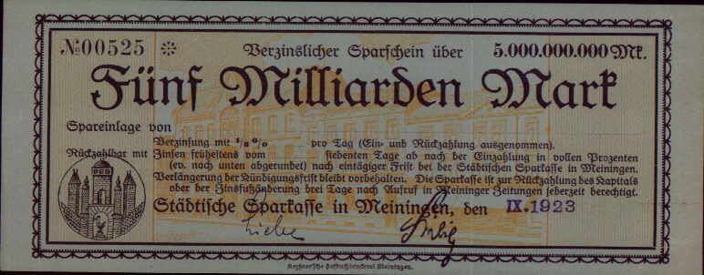 VS: verzinsliches Notgeld